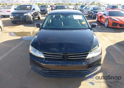 2017 Volkswagen Jetta 1.4T S из США, поврежденный, VIN 3VW2B7AJ8HM360058